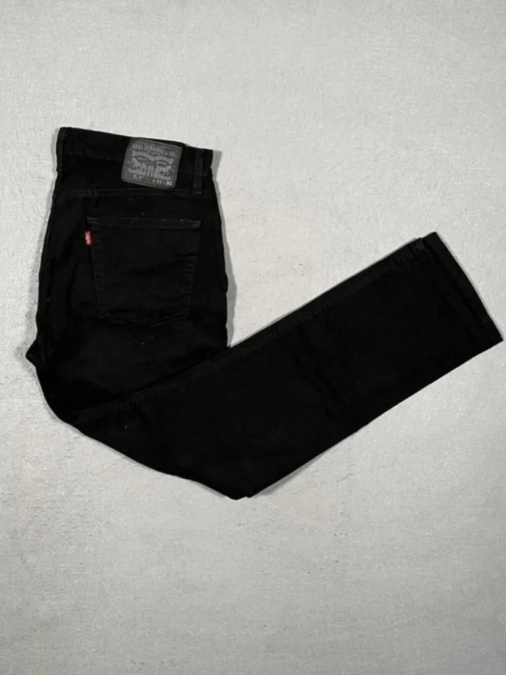 Levi’s 513 Black Classic Denim Jeans Vintage Mens W33 I30